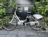 シェアサイクルサービスへ電動アシスト自転車を導入